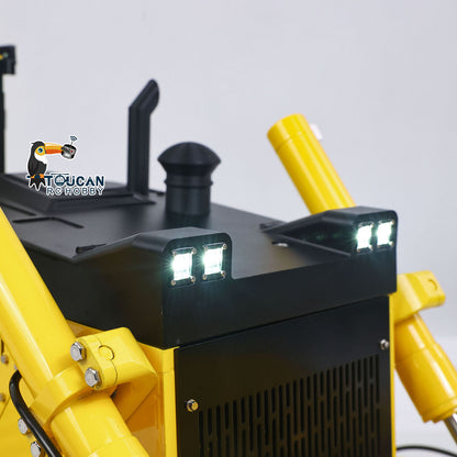 TOUCAN RC HOBBY Fast Free Shipping Metal 1/12 Remote Control Hydraulic Bulldozer D155AX RTR Heavy Dozer Model 7 Way Valve 3.0L Oil Pump 5 Plows Radio Master TX15 Radio Battery