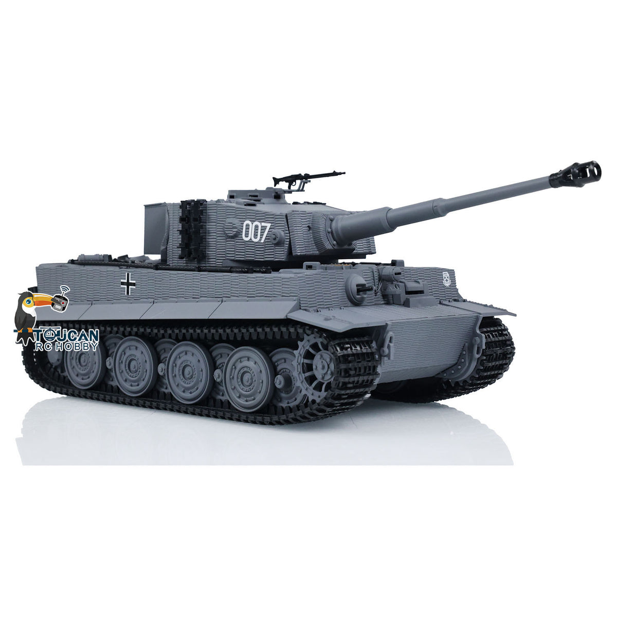 Schnelles Freies Verschiffen 1/24 RC Kampfpanzer Taigen Tiger I Fernbedienung Infrarot Kampf Militärische Panzer Barrel Rückstoß LED-Blitz