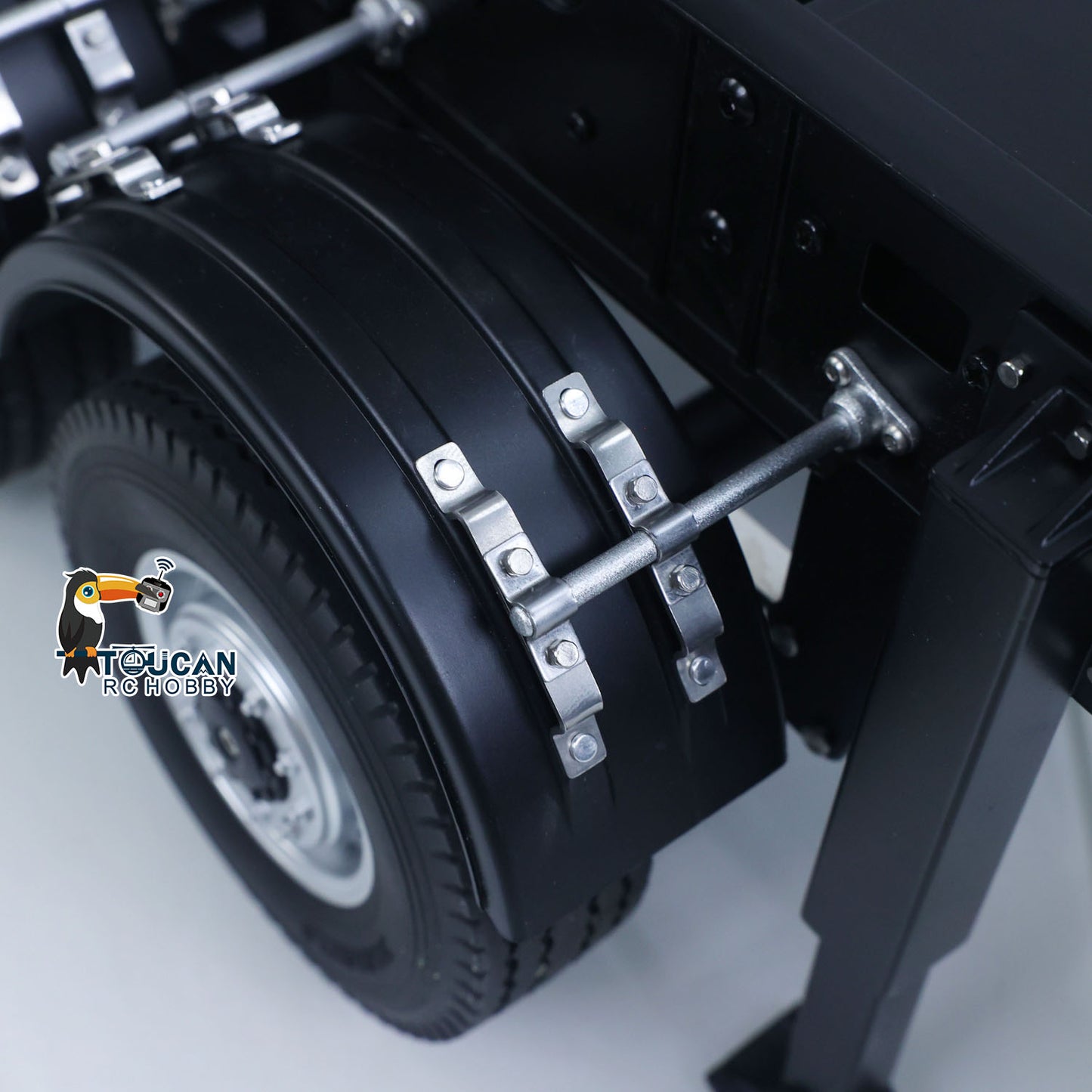 Fast Free Shipping KABOLITE 1/14 Metal Radio Control Semi Trailer Dumper Electric Lifting for RC Tractor Truck SC 770S Support Leg