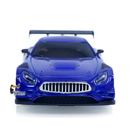 RTR LDRC LD4301 1/43 Remote Control 4WD Drift Car 4*4 RC Racing Vehicle Desktop Model Metal Body Shell Quick Release Battery
