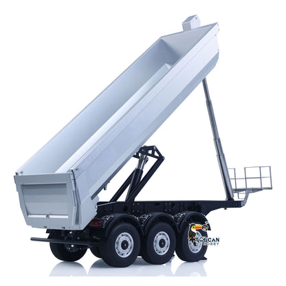 Fast Free Shipping KABOLITE 1/14 Metal Radio Control Semi Trailer Dumper Electric Lifting for RC Tractor Truck SC 770S Support Leg