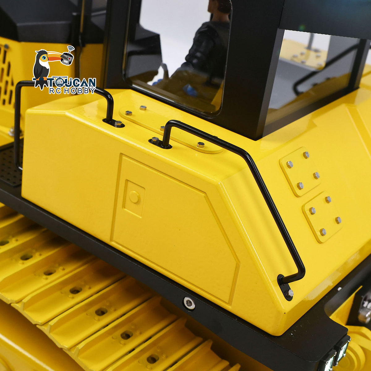 USED Metal 1/12 Remote Control Hydraulic Bulldozer D155AX RTR Heavy Dozer Model 7 Way Valve 3.0L Oil Pump 5 Plows Radio Master TX15 Radio Battery teshulianjie