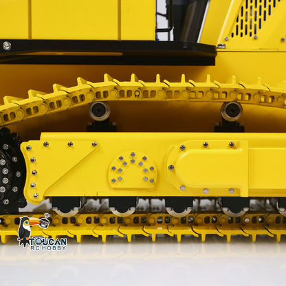 USED Metal 1/12 Remote Control Hydraulic Bulldozer D155AX RTR Heavy Dozer Model 7 Way Valve 3.0L Oil Pump 5 Plows Radio Master TX15 Radio Battery teshulianjie