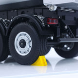 Kabolite 1/14 Metal Remote Control 3Axles Electric Lifting Semi Trailer Dumper for RC Tractor Truck SC 770S 100 Battery Charger