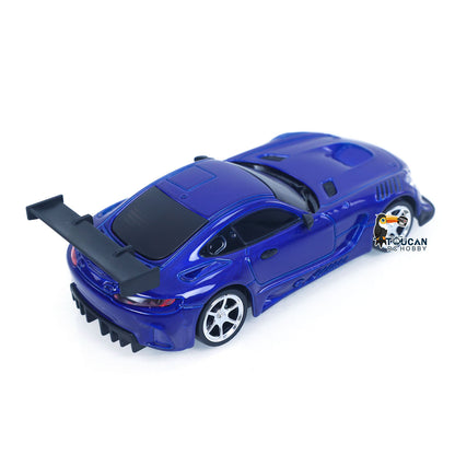 RTR LDRC LD4301 1/43 Remote Control 4WD Drift Car 4*4 RC Racing Vehicle Desktop Model Metal Body Shell Quick Release Battery