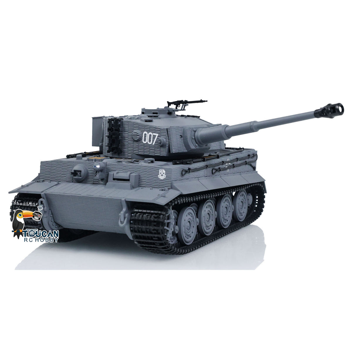 Schnelles Freies Verschiffen 1/24 RC Kampfpanzer Taigen Tiger I Fernbedienung Infrarot Kampf Militärische Panzer Barrel Rückstoß LED-Blitz