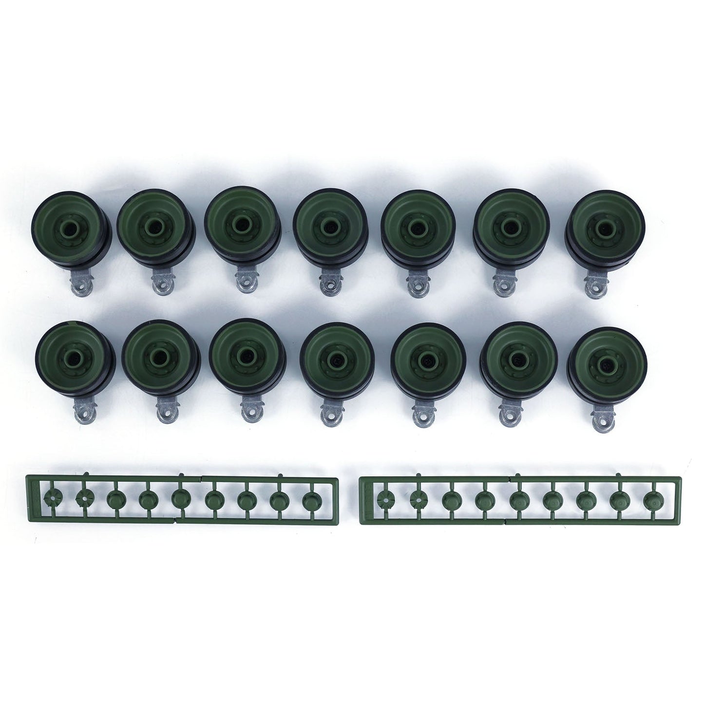 IN Stock Plastic Tracks Sprockets Road Idlers Wheels Accessories Pack For Henglong 1/16 German Leopard2A6 3889 RC Tank Replacement Parts