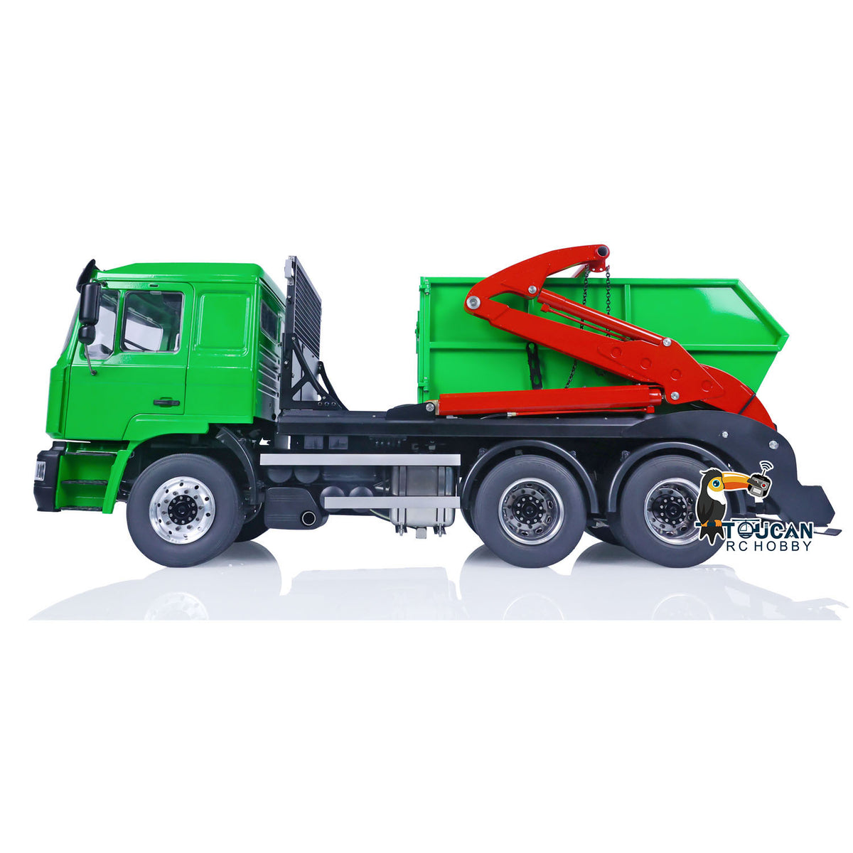 JXMODEL 1/14 6x4 Metall RC Hydraulische Absetzkipper Autos Ferngesteuerter Muldenkipper Schwenkarme RTR VL18U F2000 PL18EV