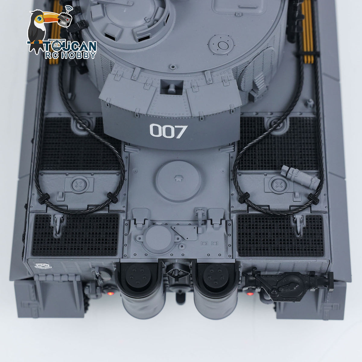 Schnelles Freies Verschiffen 1/24 RC Kampfpanzer Taigen Tiger I Fernbedienung Infrarot Kampf Militärische Panzer Barrel Rückstoß LED-Blitz