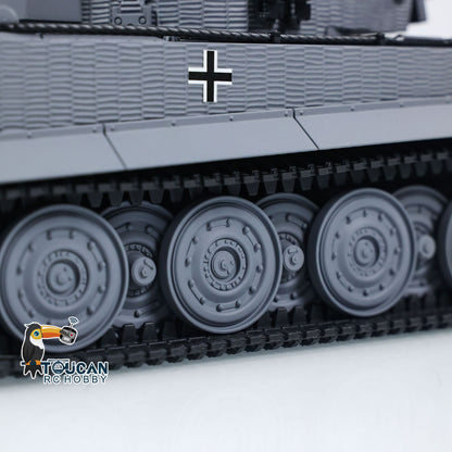 Schnelles Freies Verschiffen 1/24 RC Kampfpanzer Taigen Tiger I Fernbedienung Infrarot Kampf Militärische Panzer Barrel Rückstoß LED-Blitz