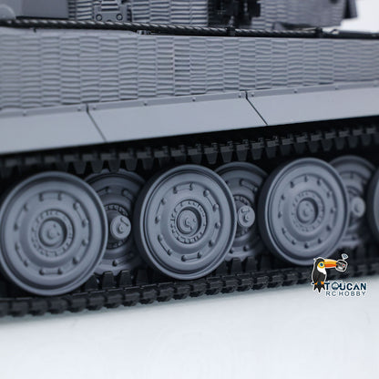 Taigen 1/24 RC Kampfpanzer Tiger I Fernbedienung Militärpanzer Panzer Infrarot Kampf USB Montiert Lackiert 217 007