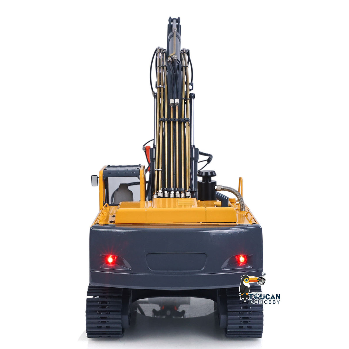 1/14 JDM-106-UPG1 Ready to Operate Metal Hydraulic Excavator Hydraulic Quick Release w/Extra Valve No Battery