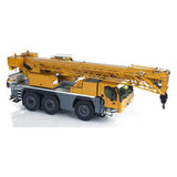 Eyewhale D1050 1/14 Metal RC Hydraulic Mobile Crane Truck 3 Axles All Terrain Vehicle PL18EV Remote Controller for Model Enthusiasts