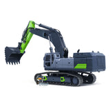 RTR 1/12 Remote Control Hydraulic Excavator 395F Heavy Duty Machine Metal 6CH Valves RC Digger Brushless Motor ESC Quick Coupler