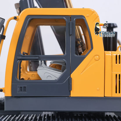 JDM-106-UPG1 1/14 Scale Metal Hydraulic Crawler Excavator Upgraded PL18 Radio Sound Light Battery Excluded