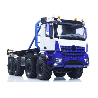 1/14 8X8 RC Rock Crawler BZ 3363 Funkgesteuertes Geländewagen-Modell mit Achsverriegelung, fließendem Wasserlicht, Heckwinde, keine Batterie
