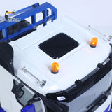 1/14 8X8 RC Rock Crawler BZ 3363 Radio Control Off Road Flatbed Truck Model Axle Locks Flowing Water Light Rear Winch No Battery