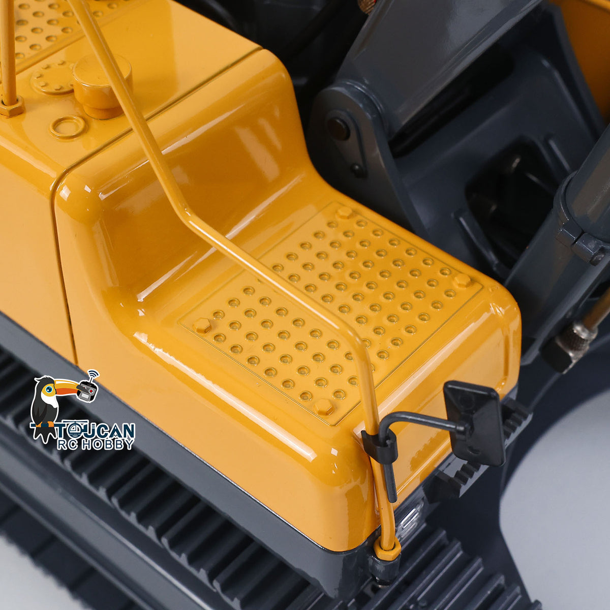 1/14 JDM-106-UPG1 Full Metal RC Excavator w/Extra 3-Way Valve Hydraulic Quick Coupler No Charger