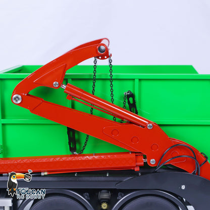 JXMODEL 1/14 6x4 Metall RC Hydraulische Absetzkipper Autos Ferngesteuerter Muldenkipper Schwenkarme RTR VL18U F2000 PL18EV