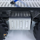 1/14 8X8 RC Rock Crawler BZ 3363 Radio Control Off Road Flatbed Truck Model Axle Locks Flowing Water Light Rear Winch No Battery