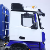 1/14 8X8 RC Rock Crawler BZ 3363 Radio Control Off Road Flatbed Truck Model Axle Locks Flowing Water Light Rear Winch No Battery