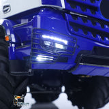 1/14 8X8 RC Rock Crawler BZ 3363 Radio Control Off Road Flatbed Truck Model Axle Locks Flowing Water Light Rear Winch No Battery