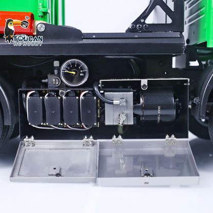 JXMODEL 1/14 6x4 Metall RC Hydraulische Absetzkipper Autos Ferngesteuerter Muldenkipper Schwenkarme RTR VL18U F2000 PL18EV
