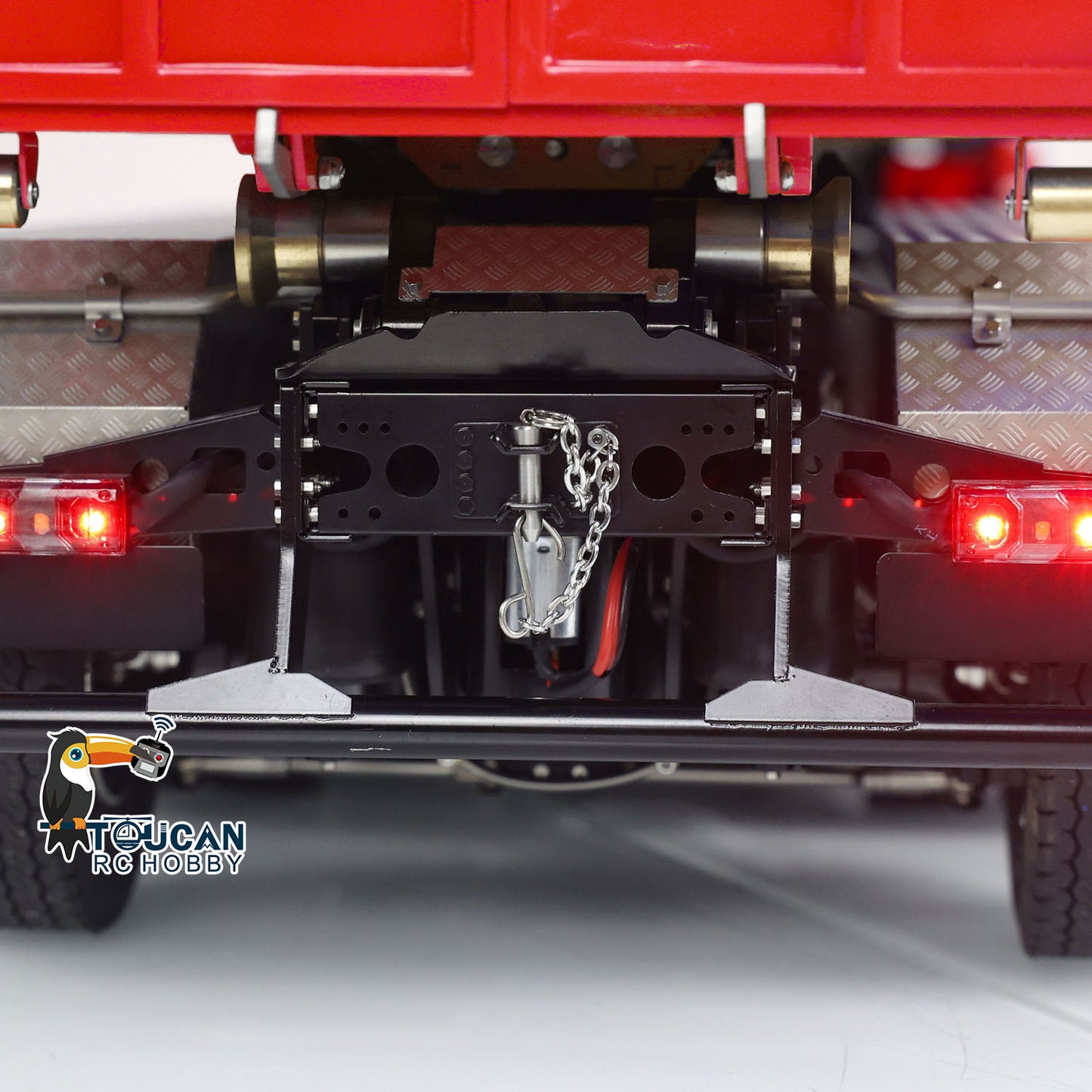 1/14 8x8 RC Hydraulischer Roll-On-Vollkipper Fernbedienungs-Dumper-Auto-Simulationsmodell PNP-Version Licht-Soundsystem