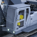 RTR 1/12 Remote Control Hydraulic Excavator 395F Heavy Duty Machine Metal 6CH Valves RC Digger Brushless Motor ESC Quick Coupler