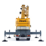 Pre-order Eyewhale D1050 Metal 1/14 RC Hydraulic Mobile Crane Truck All Terrain Vehicle 3Axles Radio Control Hoist Model Paladin PL18EV