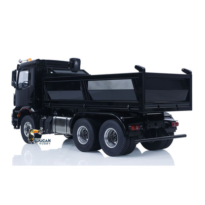 TOUCAN RC HOBBY Fast Free Shipping EU Stock 6X6 Metal Chassis 3348 RC Hydraulic Dumper 1/14 Radio Controlled Tipper NO Lock Light Sound Radio Battery Construction Truck RTR