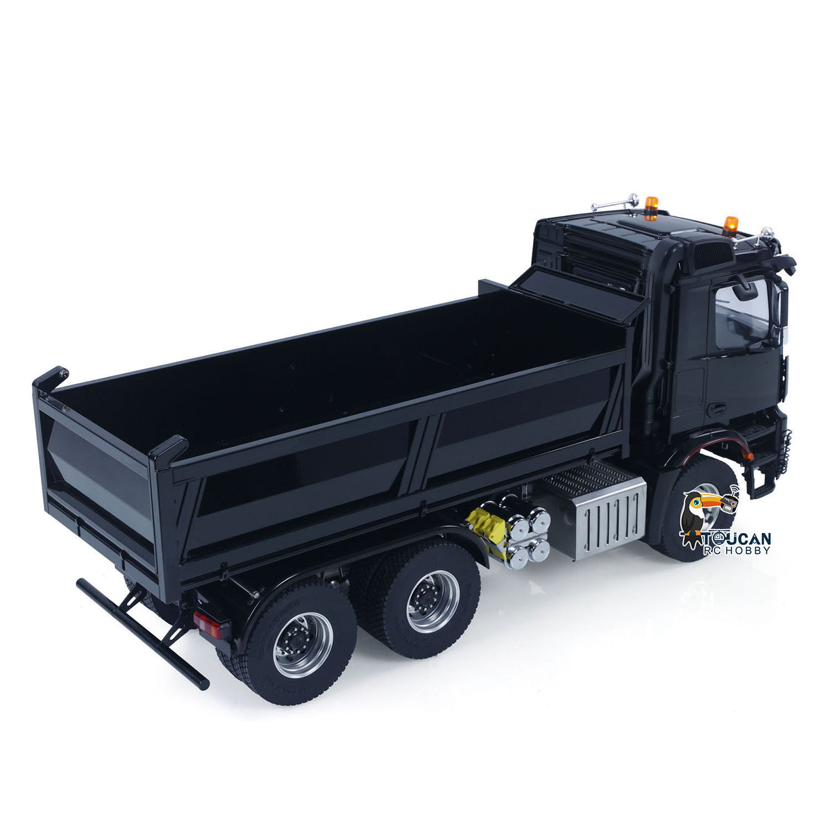 TOUCAN RC HOBBY Fast Free Shipping EU Stock 6X6 Metal Chassis 3348 RC Hydraulic Dumper 1/14 Radio Controlled Tipper NO Lock Light Sound Radio Battery Construction Truck RTR