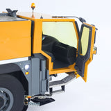 Eyewhale D1050 1/14 Metal RC Hydraulic Mobile Crane Truck 3 Axles All Terrain Vehicle PL18EV Remote Controller for Model Enthusiasts