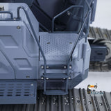 RTR 1/12 Remote Control Hydraulic Excavator 395F Heavy Duty Machine Metal 6CH Valves RC Digger Brushless Motor ESC Quick Coupler