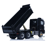 6x6 Metal Chassis Gearbox 1/14 RC Hydraulic Dump Truck 3348 Radio Controlled Tipper Differential Axle Light Sound HotRC Radio