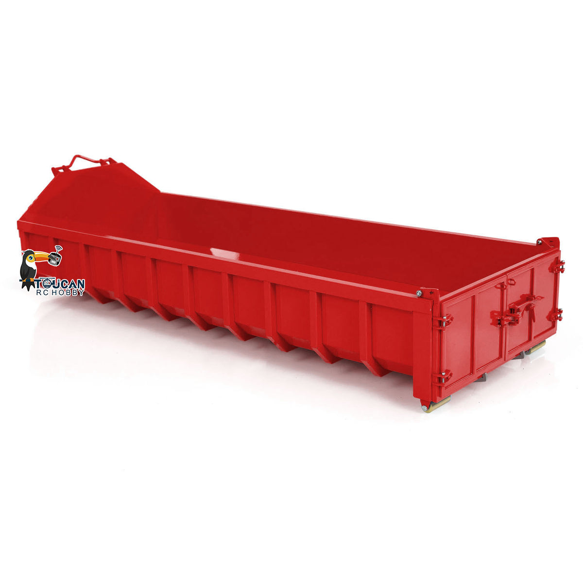 TOUCAN RC HOBBY  1/14 Metal U Shape High Bucket/Short Bucket/Timber Flatbed Spare Parts for RC Roll On/Off Dumper Engineering Model