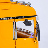 TOUCAN Pianted Metal Chassis 4X4 1/14 RC Tractor Truck DIY Customized R730 Model Car Ligth Sound