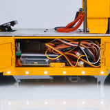 TOUCAN Pianted Metal Chassis 4X4 1/14 RC Tractor Truck DIY Customized R730 Model Car Ligth Sound