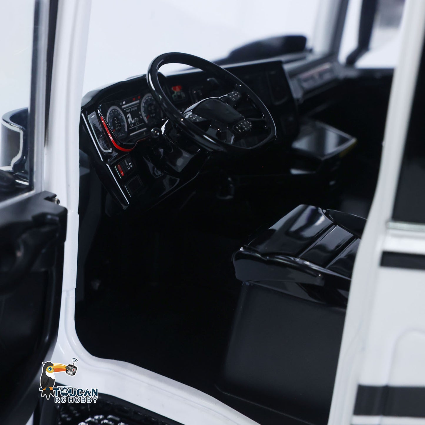 TAMIYA 6x4 1/14 RC Holztransporter SC770S 56360 Ferngesteuertes LKW Auto RTR 3-Gang Fahrzeuge Rauch Licht Sound ST8 Radio Batterie