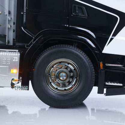 TAMIYA 6x4 1/14 RC Holztransporter SC770S 56360 Ferngesteuertes LKW Auto RTR 3-Gang Fahrzeuge Rauch Licht Sound ST8 Radio Batterie