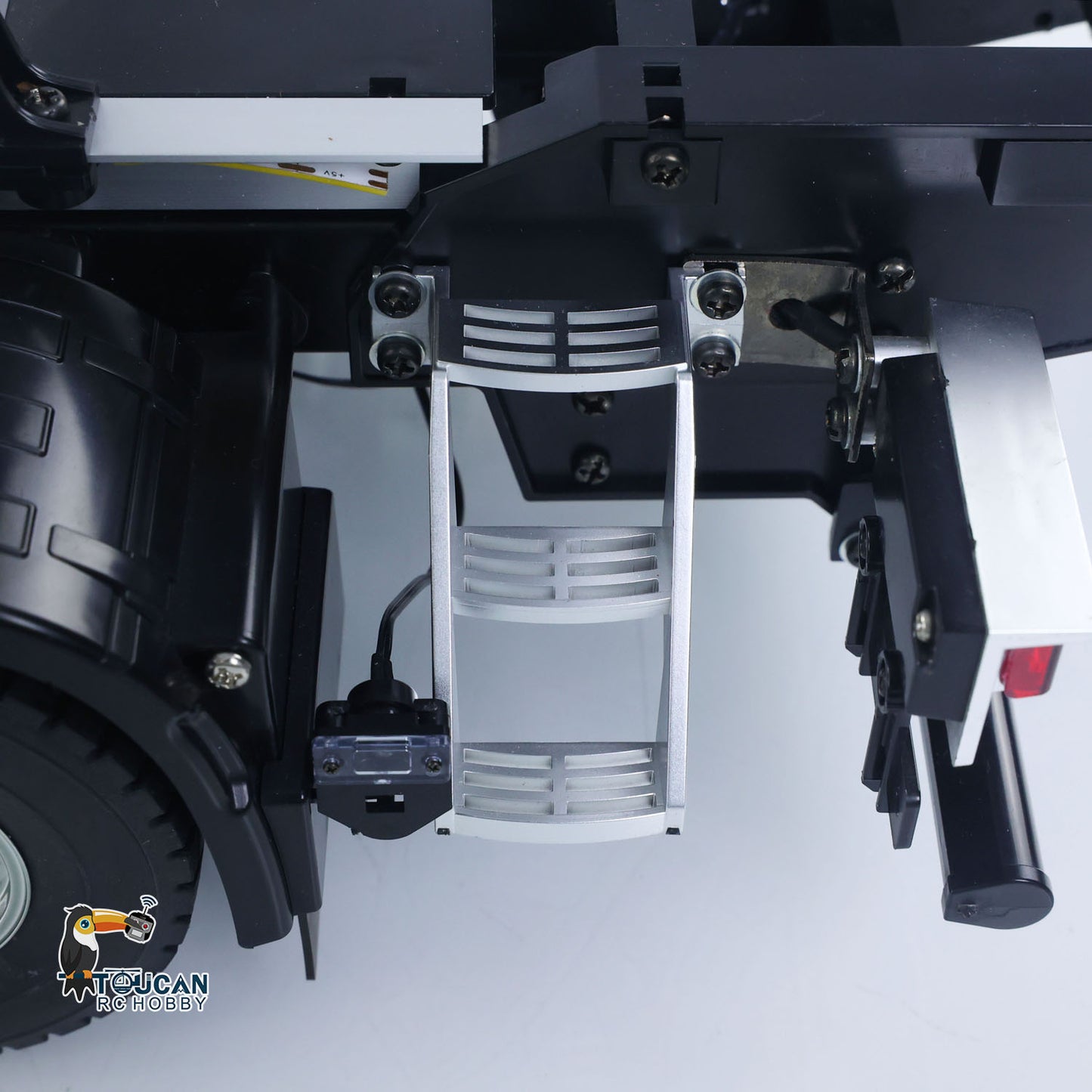 TAMIYA 6x4 1/14 RC Holztransporter SC770S 56360 Ferngesteuertes LKW Auto RTR 3-Gang Fahrzeuge Rauch Licht Sound ST8 Radio Batterie