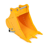 TOUCAN RC HOBBY Metal Ripper/Trapezoidal/Narrow Toothless/Toothed/Rake/Grille/Bucket for 1/12 Remote Control Hydraulic Excavator C395 LR976 EC650 Dual Pump RC Digger DIY Construction Model