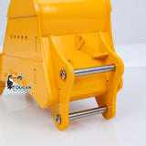 TOUCAN RC HOBBY Metal Ripper/Trapezoidal/Narrow Toothless/Toothed/Rake/Grille/Bucket for 1/12 Remote Control Hydraulic Excavator C395 LR976 EC650 Dual Pump RC Digger DIY Construction Model