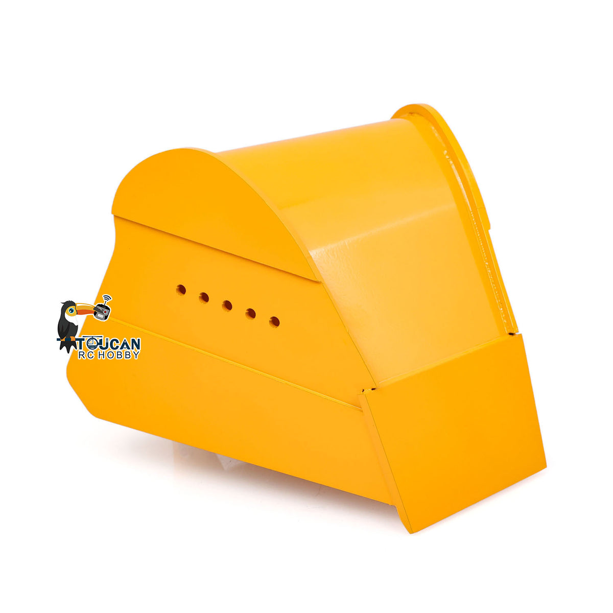 TOUCAN RC HOBBY Metal Ripper/Trapezoidal/Narrow Toothless/Toothed/Rake/Grille/Bucket for 1/12 Remote Control Hydraulic Excavator C395 LR976 EC650 Dual Pump RC Digger DIY Construction Model
