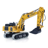 NEW TOY! 1/50 RC Digger PC520 Electric Lifting Radio Control Excavator Engineering Vehicle Metal Tracks Lights Sound Small Toy Collection