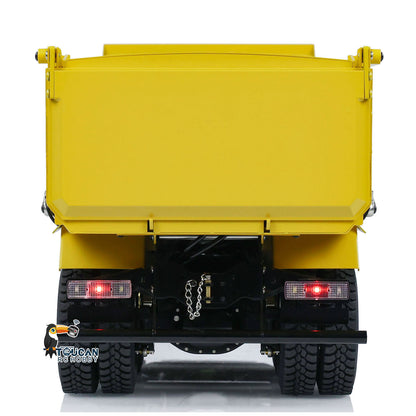 TOUCAN RC HOBBY 1/14 Hydraulic RC Tipper Truck Metal Flip-over Cover Remote Control 8x8 Dump Car Light Sound System