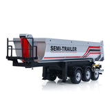 HUINA 1/18 Electric Lifting Remote Control Semi Dump Trailer for RC Tractor Truck 1501 Tail Light Support Leg No Sound System