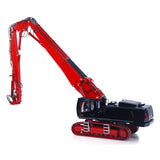 In Stock CUT 1/14 K970-300 Metal RC Hydraulic Excavators Model Remote Control Demolition Machine 5048 Brushless Motor CNC Alloy Chassis
