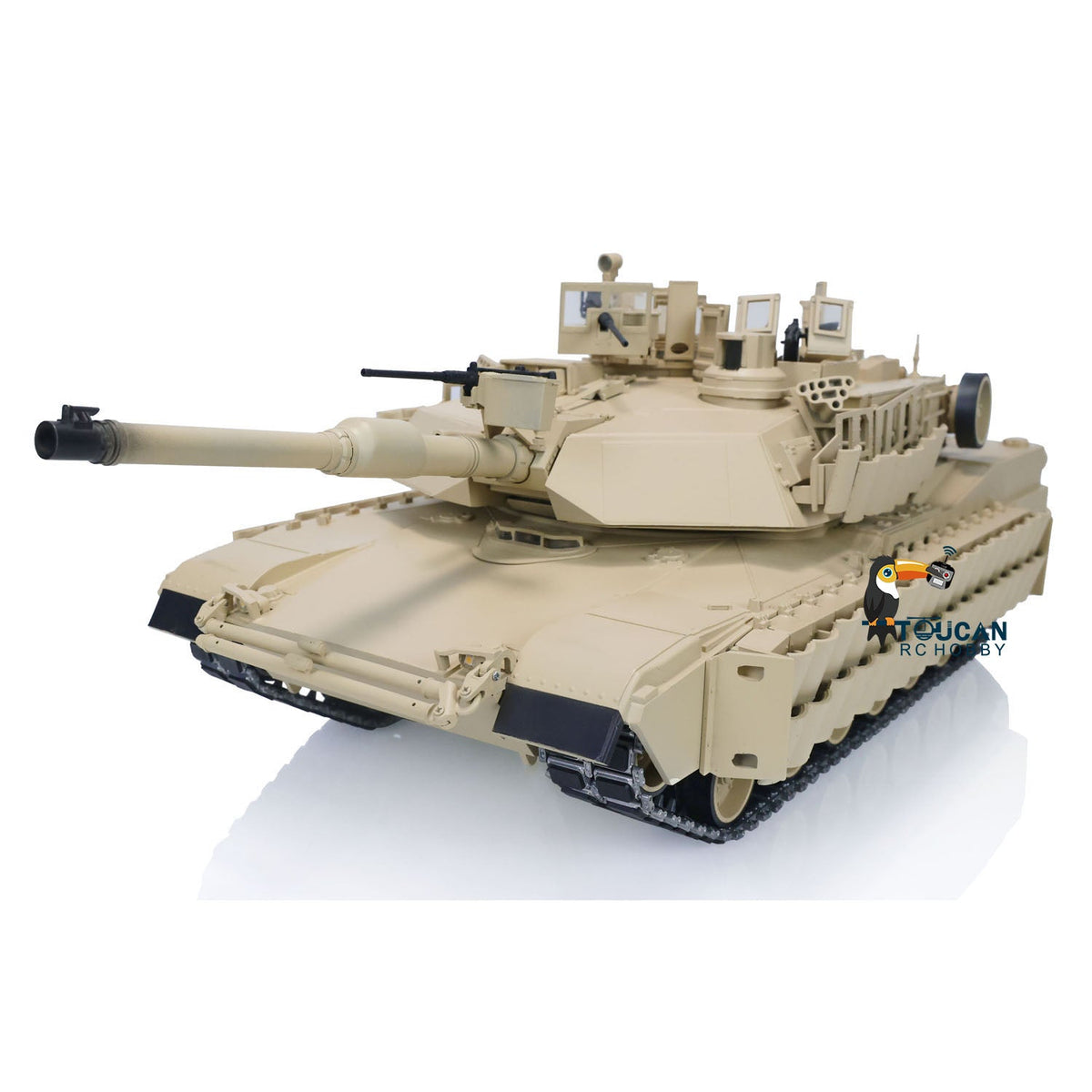 IN Stock Metal 1/16 Remote Control Military Abrams M1A2 TUSKII 3918 Tank With Dual Flow Rotating Gearbox Barrel Recoil Lifting System