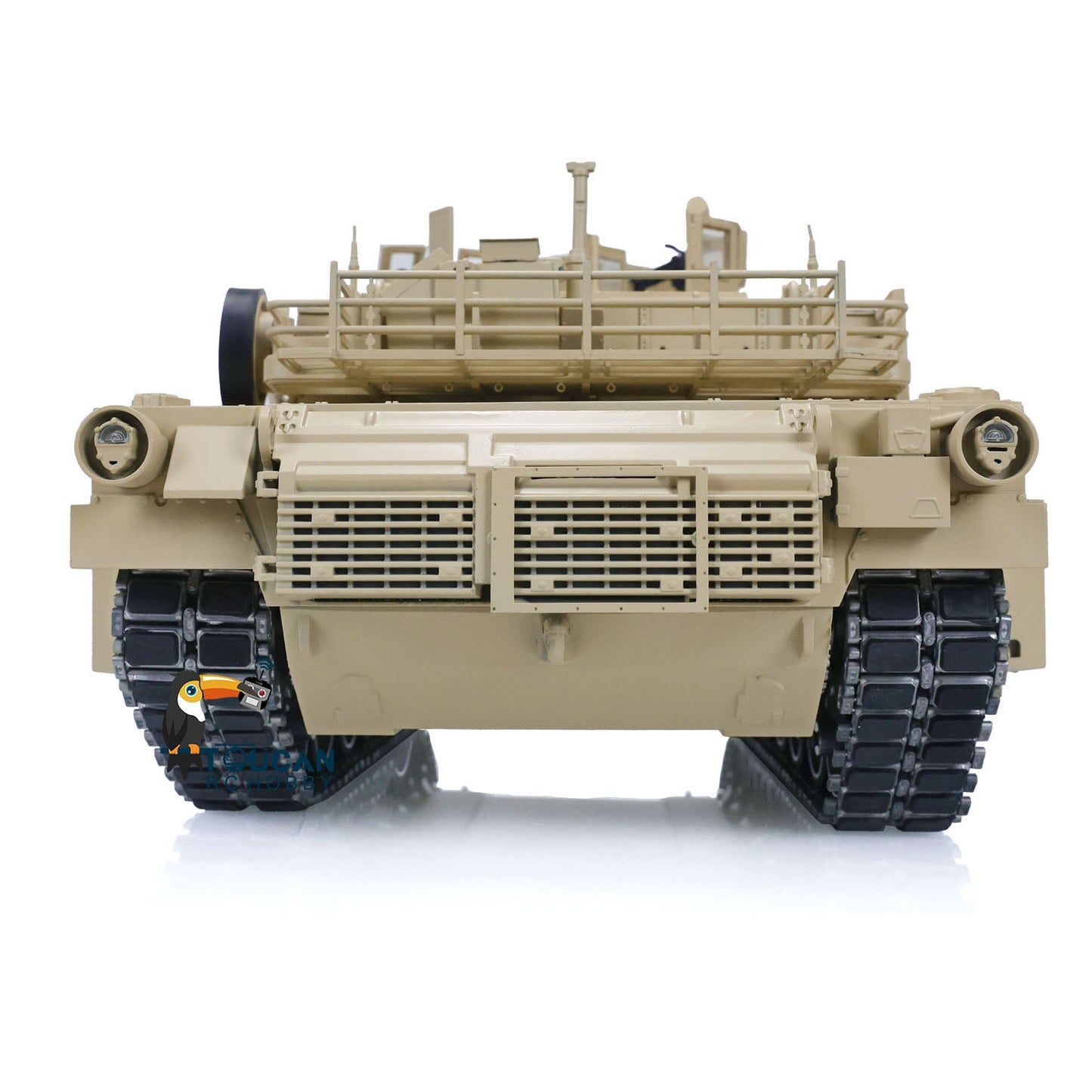 IN Stock Metal 1/16 Remote Control Military Abrams M1A2 TUSKII 3918 Tank With Dual Flow Rotating Gearbox Barrel Recoil Lifting System